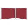 Toldo lateral retráctil rojo 140x1000 cm de vidaXL, Sombrillas - Ref: Foro24-48489, Precio: 101,58 €, Descuento: %