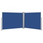 Toldo lateral retráctil azul 140x1000 cm by vidaXL, Umbrellas - Ref: Foro24-48488, Price: 112,24 €, Discount: %