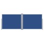 Toldo lateral retráctil azul 140x1000 cm by vidaXL, Umbrellas - Ref: Foro24-48488, Price: 112,24 €, Discount: %