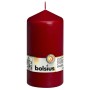 Bolsius Velas 8 unidades rojo vino tinto 150x78 cm