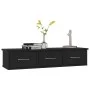 Schubladenregal für schwarze Sperrholzwand 88x26x18,5cm von vidaXL, Regale und Regale - Ref: Foro24-800595, Preis: 68,87 €, R...