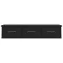 Schubladenregal für schwarze Sperrholzwand 88x26x18,5cm von vidaXL, Regale und Regale - Ref: Foro24-800595, Preis: 68,87 €, R...