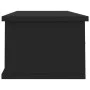 Schubladenregal für schwarze Sperrholzwand 88x26x18,5cm von vidaXL, Regale und Regale - Ref: Foro24-800595, Preis: 68,87 €, R...
