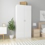 Schrank aus glänzend weißem Sperrholz, 90 x 52 x 200 cm von vidaXL, Kleiderschränke - Ref: Foro24-800636, Preis: 244,13 €, Ra...
