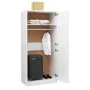 Schrank aus glänzend weißem Sperrholz, 90 x 52 x 200 cm von vidaXL, Kleiderschränke - Ref: Foro24-800636, Preis: 239,97 €, Ra...