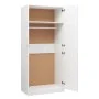 Schrank aus glänzend weißem Sperrholz, 90 x 52 x 200 cm von vidaXL, Kleiderschränke - Ref: Foro24-800636, Preis: 239,97 €, Ra...