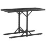 Garden dining set 3 pieces and black synthetic rattan cushions by vidaXL, Garden sets - Ref: Foro24-46373, Price: 252,53 €, D...