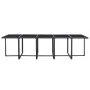 Set comedor de jardín 15 piezas y cojines ratán sintético negro de vidaXL, Conjuntos de jardín - Ref: Foro24-46420, Precio: 1...