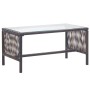 4-teiliges Gartenmöbel-Set und Kissen Kunstrattan braun von vidaXL, Gartensets - Ref: Foro24-46435, Preis: 227,42 €, Rabatt: %