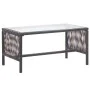 Garden furniture set 4 pieces with brown synthetic rattan cushions by vidaXL, Garden sets - Ref: Foro24-46435, Price: 223,51 ...