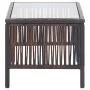 Garden furniture set 4 pieces with brown synthetic rattan cushions by vidaXL, Garden sets - Ref: Foro24-46435, Price: 223,51 ...
