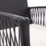Garden armchairs with cushions 2 units black synthetic rattan by vidaXL, Garden chairs - Ref: Foro24-46438, Price: 125,66 €, ...