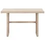 Beige synthetic rattan garden table 110x60x67 cm by vidaXL, Garden tables - Ref: Foro24-46444, Price: 106,27 €, Discount: %