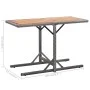 Synthetic rattan and anthracite gray acacia wood garden table by vidaXL, Garden tables - Ref: Foro24-46457, Price: 59,62 €, D...
