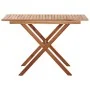 Mesa de jardín de madera maciza de acacia 110x67x74 cm de vidaXL, Mesas de jardín - Ref: Foro24-46458, Precio: 100,81 €, Desc...