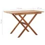Mesa de jardín de madera maciza de acacia 110x67x74 cm de vidaXL, Mesas de jardín - Ref: Foro24-46458, Precio: 100,81 €, Desc...
