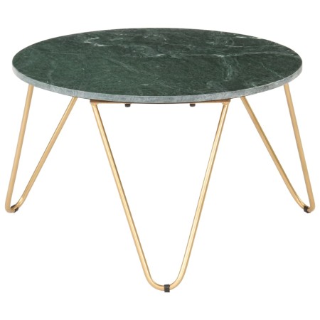 Couchtisch aus echtem Stein, grüne Marmorstruktur, 65 x 65 x 42 cm von vidaXL, Couchtisch - Ref: Foro24-286447, Preis: 121,54...