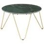 Real stone coffee table green marble texture 65x65x42 cm by vidaXL, Coffee table - Ref: Foro24-286447, Price: 125,96 €, Disco...