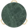 Couchtisch aus echtem Stein, grüne Marmorstruktur, 65 x 65 x 42 cm von vidaXL, Couchtisch - Ref: Foro24-286447, Preis: 121,54...