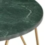 Real stone coffee table green marble texture 65x65x42 cm by vidaXL, Coffee table - Ref: Foro24-286447, Price: 125,96 €, Disco...