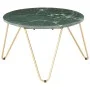 Real stone coffee table green marble texture 65x65x42 cm by vidaXL, Coffee table - Ref: Foro24-286447, Price: 125,96 €, Disco...