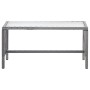 4 Stk. Gartenmöbel und Kissen Synthetisches Rattan Anthrazitgrau von vidaXL, Gartensets - Ref: Foro24-46437, Preis: 213,61 €,...