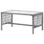 Muebles jardín 4 pzas y cojines ratán sintético gris antracita de vidaXL, Conjuntos de jardín - Ref: Foro24-46437, Precio: 22...