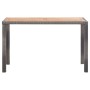 Gartentisch aus massivem Akazienholz, grau und braun, 123 x 60 x 74 cm von vidaXL, Gartentische - Ref: Foro24-46451, Preis: 1...