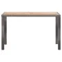 Gartentisch aus massivem Akazienholz, grau und braun, 123 x 60 x 74 cm von vidaXL, Gartentische - Ref: Foro24-46451, Preis: 1...