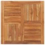 Quadratische Tischoberfläche aus massivem Teakholz 90x90x2,5 cm von vidaXL, Tischplatten - Ref: Foro24-48991, Preis: 137,86 €...