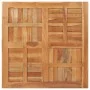 Quadratische Tischoberfläche aus massivem Teakholz 90x90x2,5 cm von vidaXL, Tischplatten - Ref: Foro24-48991, Preis: 137,86 €...