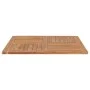 Quadratische Tischoberfläche aus massivem Teakholz 90x90x2,5 cm von vidaXL, Tischplatten - Ref: Foro24-48991, Preis: 137,86 €...