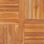 Quadratische Tischoberfläche aus massivem Teakholz 90x90x2,5 cm von vidaXL, Tischplatten - Ref: Foro24-48991, Preis: 137,86 €...