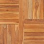 Quadratische Tischoberfläche aus massivem Teakholz 90x90x2,5 cm von vidaXL, Tischplatten - Ref: Foro24-48991, Preis: 127,46 €...