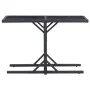Garden table in glass and black synthetic rattan 110x53x72 cm by vidaXL, Garden tables - Ref: Foro24-46452, Price: 56,20 €, D...