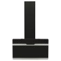 Steel and black tempered glass wall extractor hood 60 cm by vidaXL, Extractors - Ref: Foro24-51667, Price: 145,03 €, Discount: %