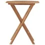 Folding garden table solid teak wood 60x60x75 cm by vidaXL, Garden tables - Ref: Foro24-48995, Price: 101,62 €, Discount: %