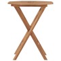 Mesa plegable de jardín madera maciza de teca 60x60x75 cm de vidaXL, Mesas de jardín - Ref: Foro24-48995, Precio: 103,36 €