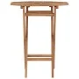 Folding garden table solid teak wood 60x60x75 cm by vidaXL, Garden tables - Ref: Foro24-48995, Price: 101,62 €, Discount: %