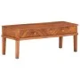 Solid acacia wood TV cabinet 110x40x41 cm by vidaXL, TV Furniture - Ref: Foro24-286577, Price: 139,23 €, Discount: %
