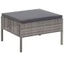 3-piece garden furniture set and gray synthetic rattan cushions by vidaXL, Garden sets - Ref: Foro24-48962, Price: 293,43 €, ...
