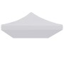 Techo de carpa para celebraciones blanco 3x6 m de vidaXL, Cubiertas para carpas y cenadores - Ref: Foro24-48876, Precio: 74,6...