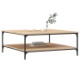 Mesa de centro madera de ingeniería roble Sonoma 100x100x40 cm de vidaXL, Mesas de centro - Ref: Foro24-832844, Precio: 102,8...