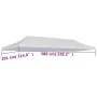 Zeltdach für weiße Feiern 3x6 m von vidaXL, Abdeckungen für Zelte und Pavillons - Ref: Foro24-48876, Preis: 87,07 €, Rabatt: %