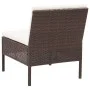 5-piece garden sofa set and brown synthetic rattan cushions by vidaXL, Garden sets - Ref: Foro24-48943, Price: 307,58 €, Disc...