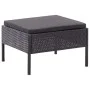 3-piece garden furniture set and black synthetic rattan cushions by vidaXL, Garden sets - Ref: Foro24-48961, Price: 274,52 €,...
