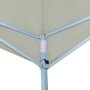 Cream folding gazebo 5x5 m by vidaXL, Tents and gazebos - Ref: Foro24-48904, Price: 258,14 €, Discount: %