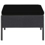 5-piece garden sofa set and black synthetic rattan cushions by vidaXL, Garden sets - Ref: Foro24-48945, Price: 338,23 €, Disc...