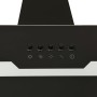 Steel and black tempered glass wall extractor hood 60 cm by vidaXL, Extractors - Ref: Foro24-51667, Price: 145,03 €, Discount: %