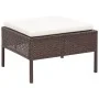 3-piece garden furniture set and brown synthetic rattan cushions by vidaXL, Garden sets - Ref: Foro24-48955, Price: 139,43 €,...